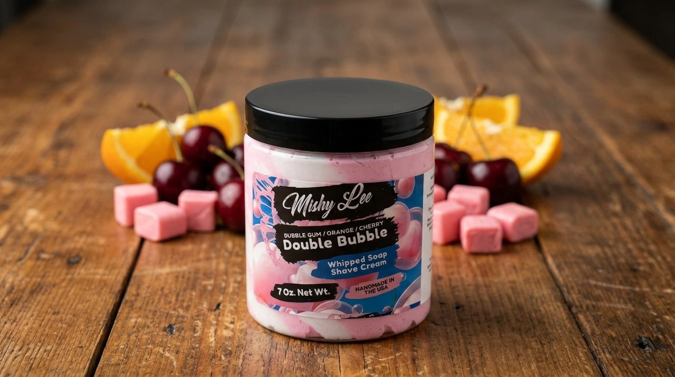 Double Bubble Whipped Soap and Shave Cream