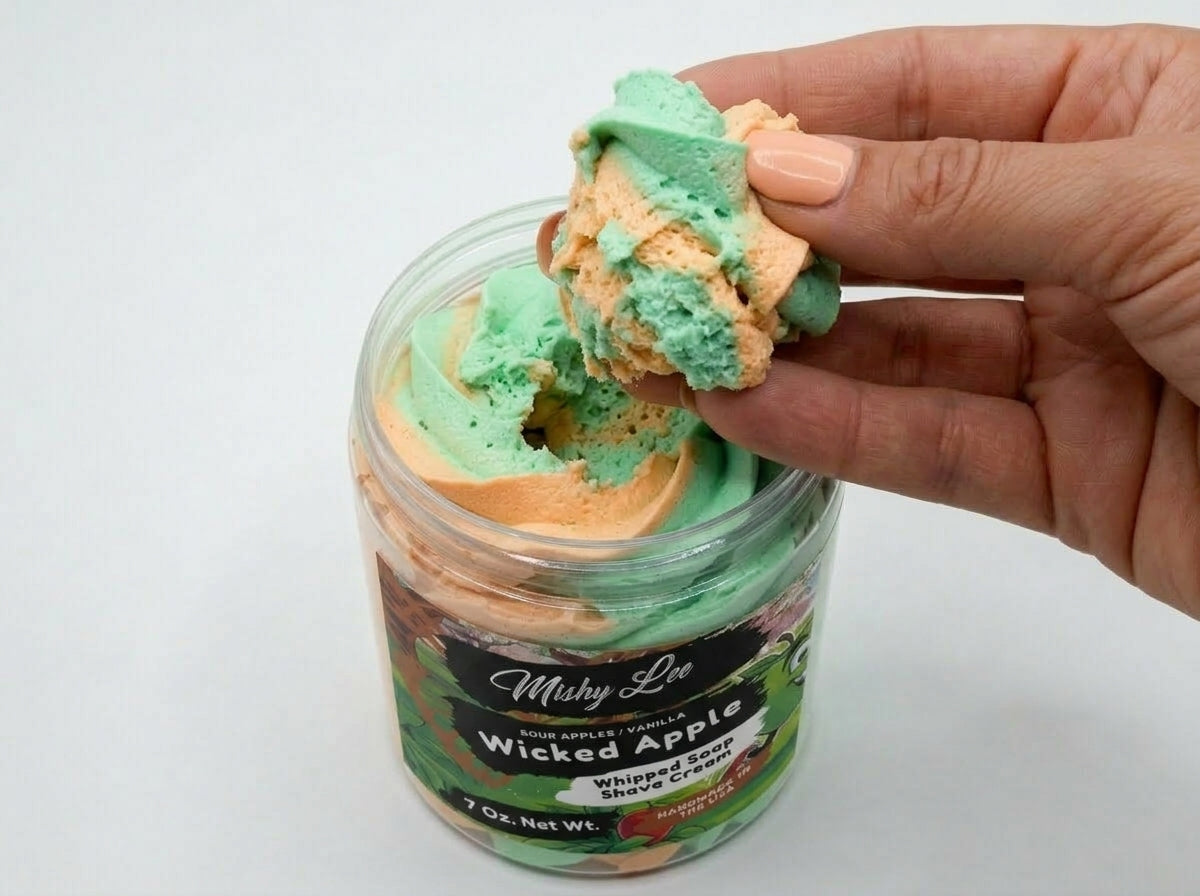 Wicked Apple Whipped Soap and Shave Cream